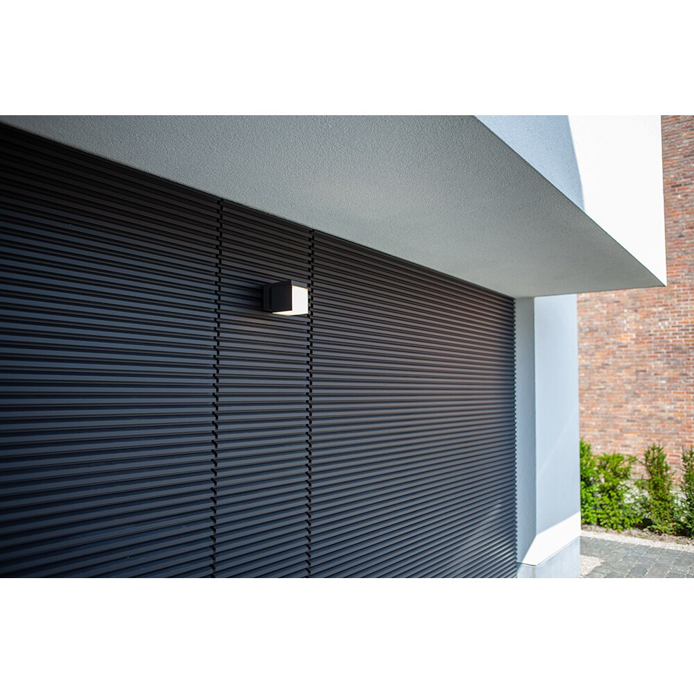 Aplica de exterior LUTEC LTC-5193803118, LED, 12.2W, 500lm, gri inchis