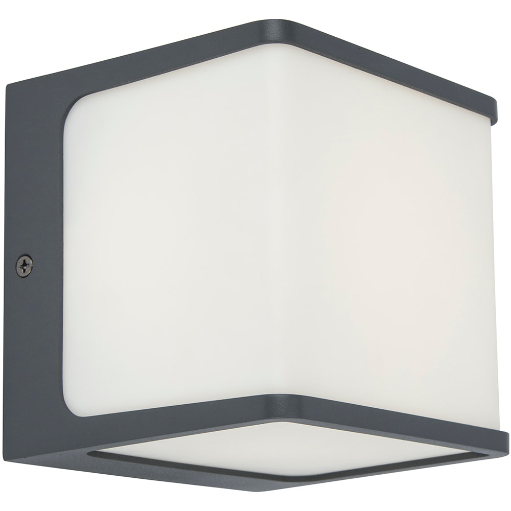 Aplica de exterior LUTEC LTC-5197002125, LED, 14.5W, 1100lm, gri carbune