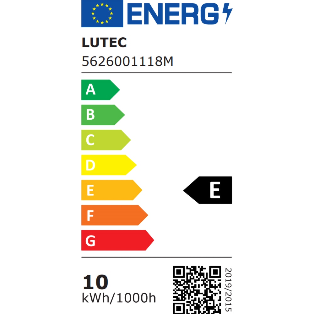 Aplica de exterior LUTEC LTC-5626001118, LED, 9.5W, 900lm, gri inchis