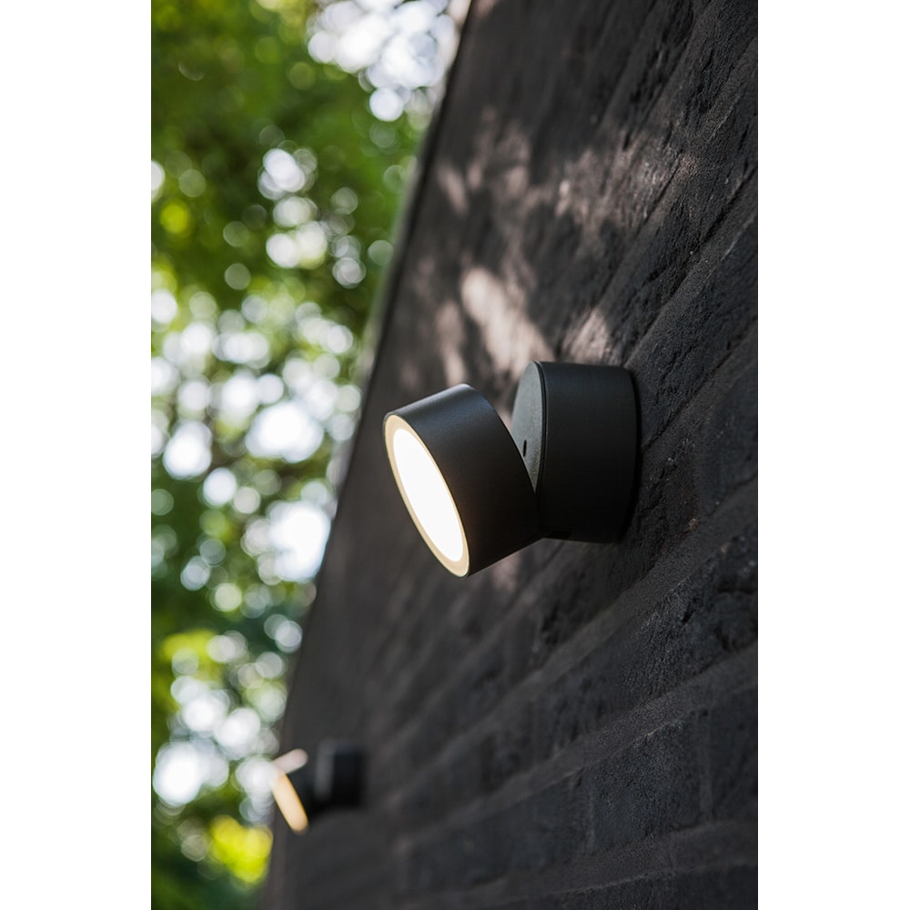 Aplica de exterior LUTEC LTC-5626001118, LED, 9.5W, 900lm, gri inchis