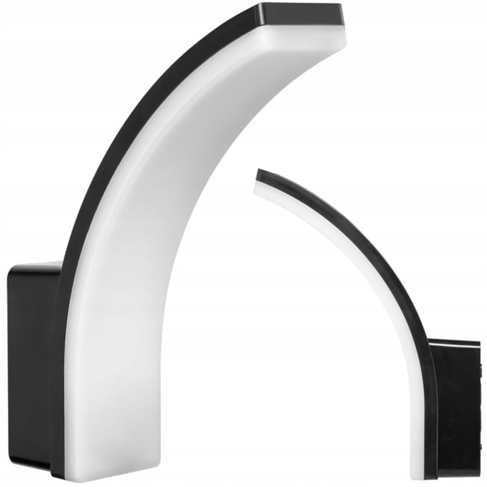 Aplica de exterior ADVITI AD-OP-6204BLPM4, LED, 20W, 2000lm, Negru