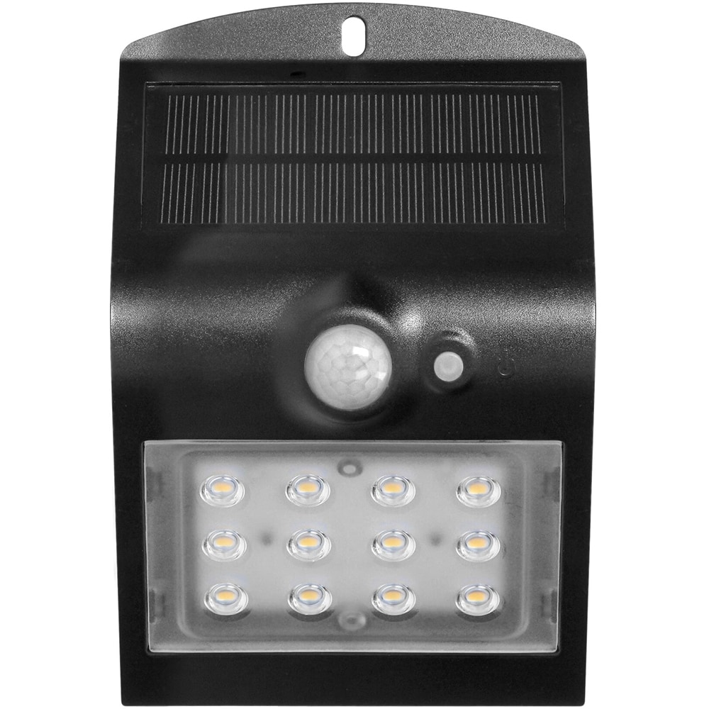 Lampa solara ADVITI Siloe AD-SL-6083BLR4, 1.5W, 190lm, IP65, negru