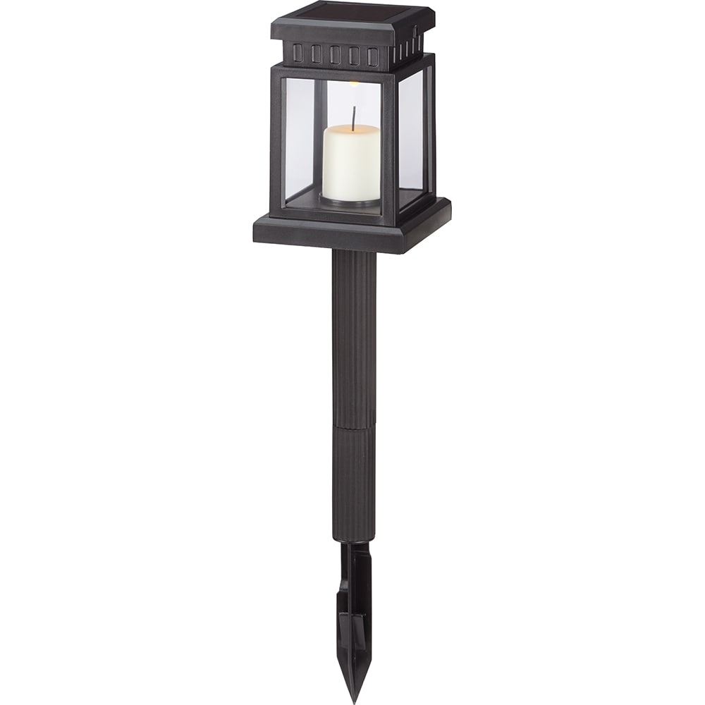 Set 4 lampi solare FLINK FK-LS-038-MP, IP44, Negru