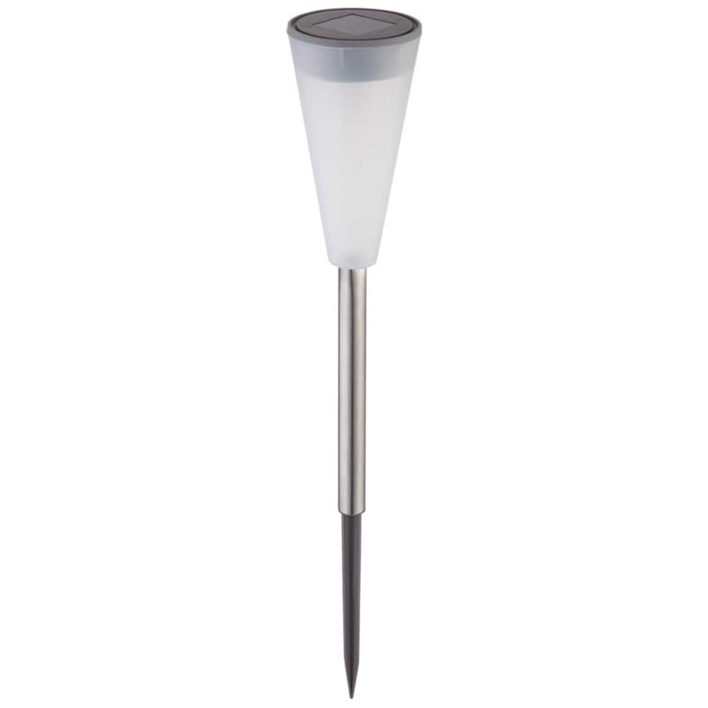 Set 12 lampi solare ENTAC, 0.5W, IP44, alb
