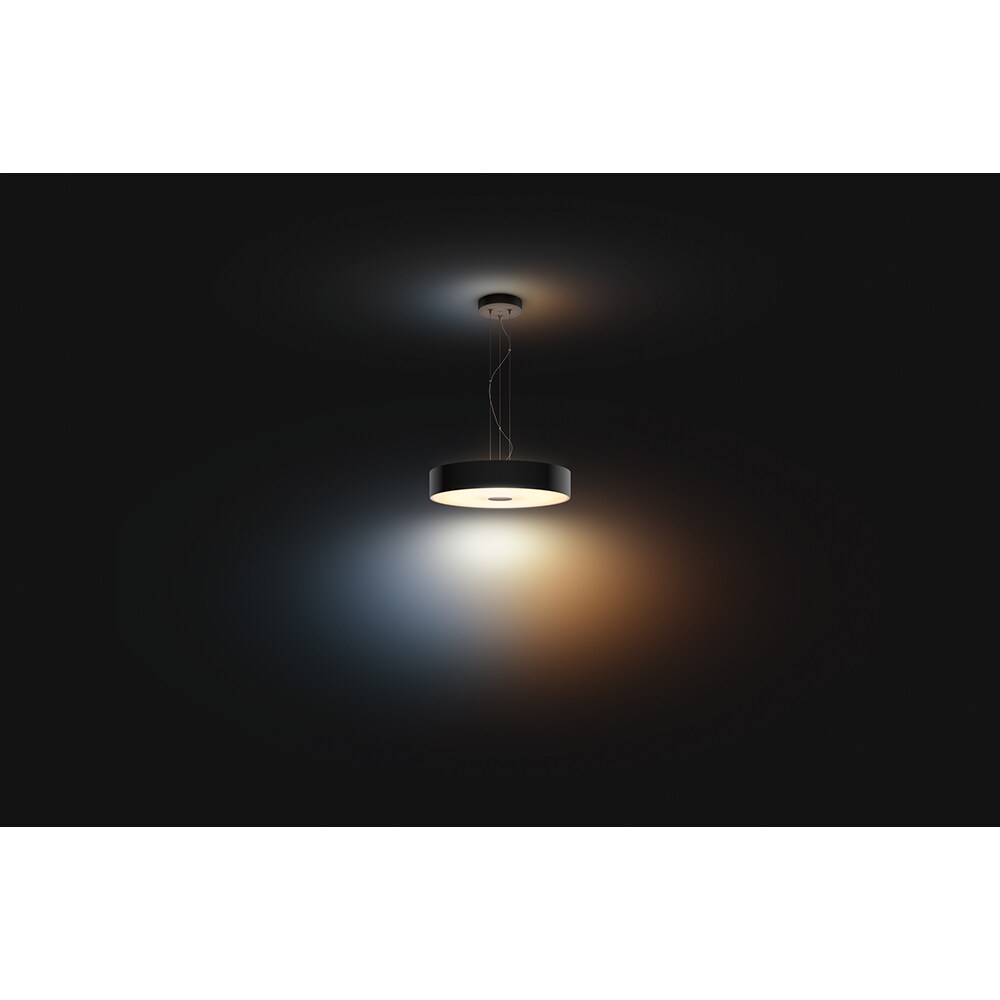 Lustra smart PHILIPS HUE Fair, 25W, LED, negru