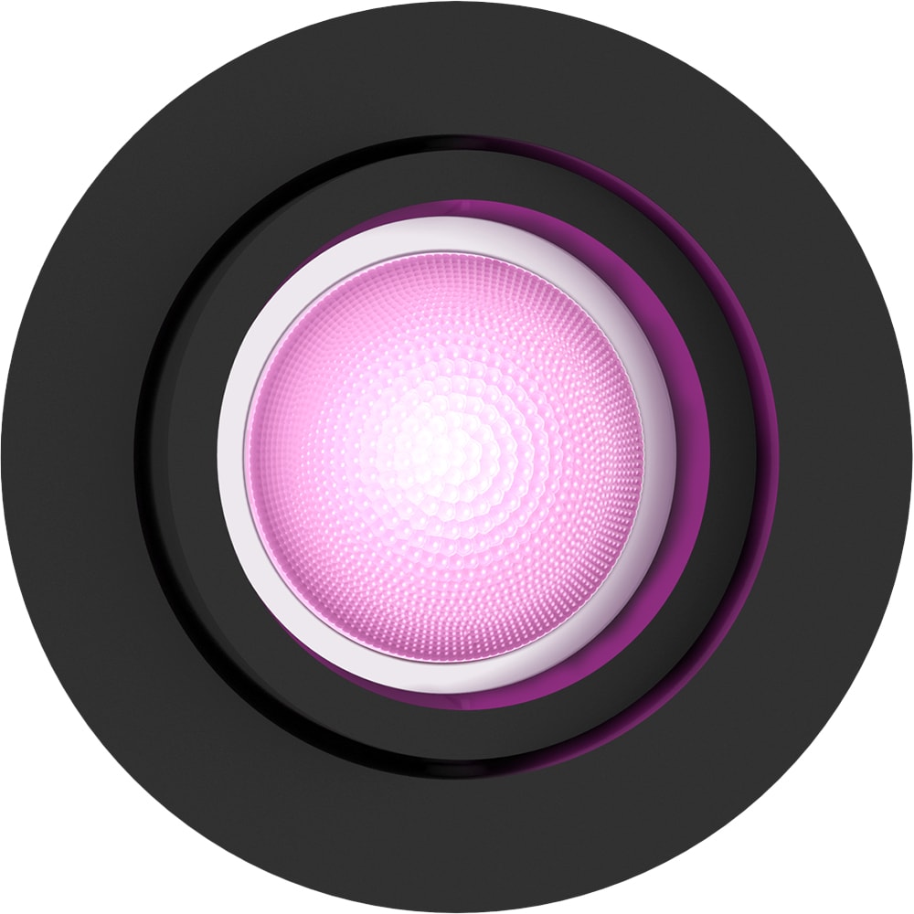 Spot LED Smart PHILIPS Hue Centura, 5.7W, 350lm, Wi-Fi, negru