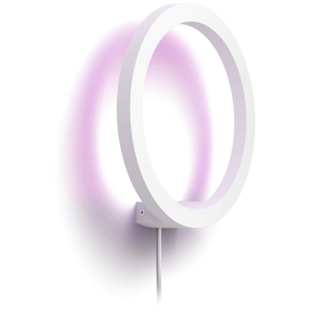 Lampa de interior LED RGB PHILIPS HUE 8719514343405, 20W, 1400lm, Wi-Fi, Alb