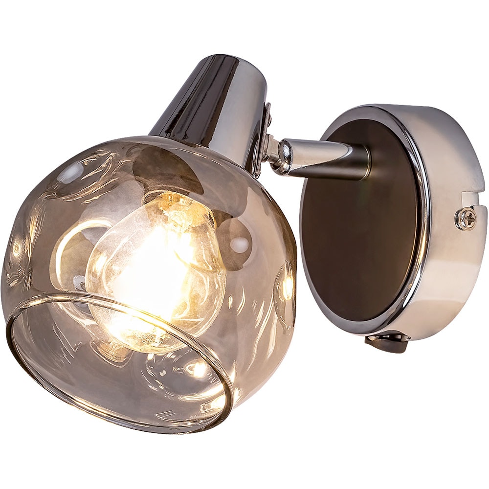 Aplica RABALUX Tamara, E14, IP20, 40W, Argintiu