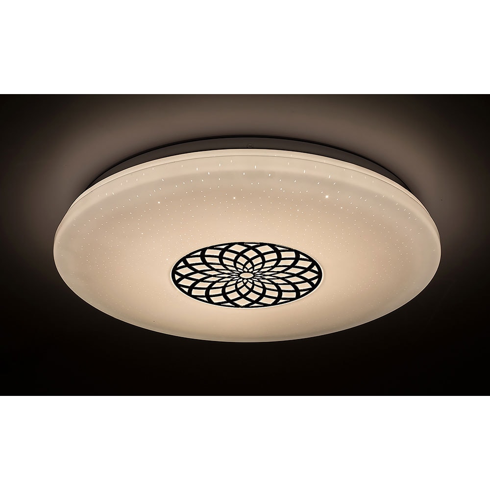 Plafoniera RABALUX Ophelia,  24W, LED, IP20, Argintiu