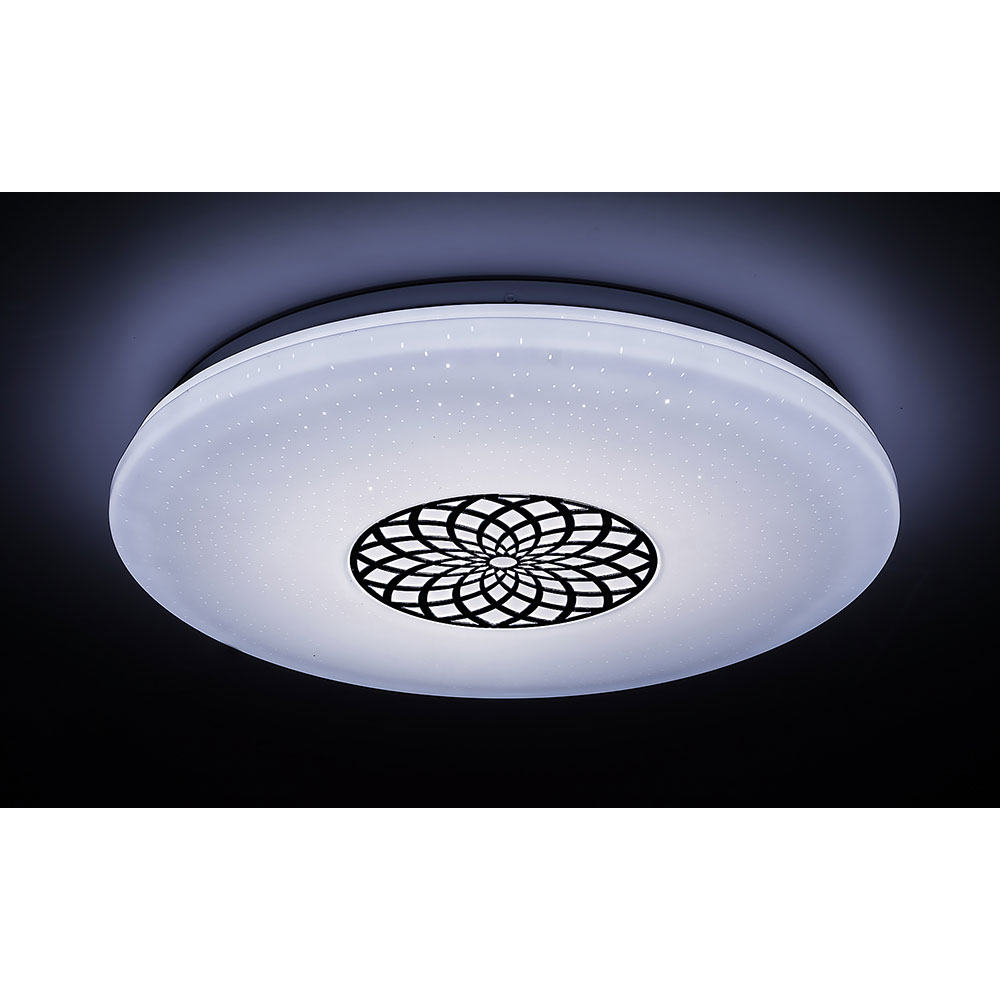 Plafoniera RABALUX Ophelia,  24W, LED, IP20, Argintiu