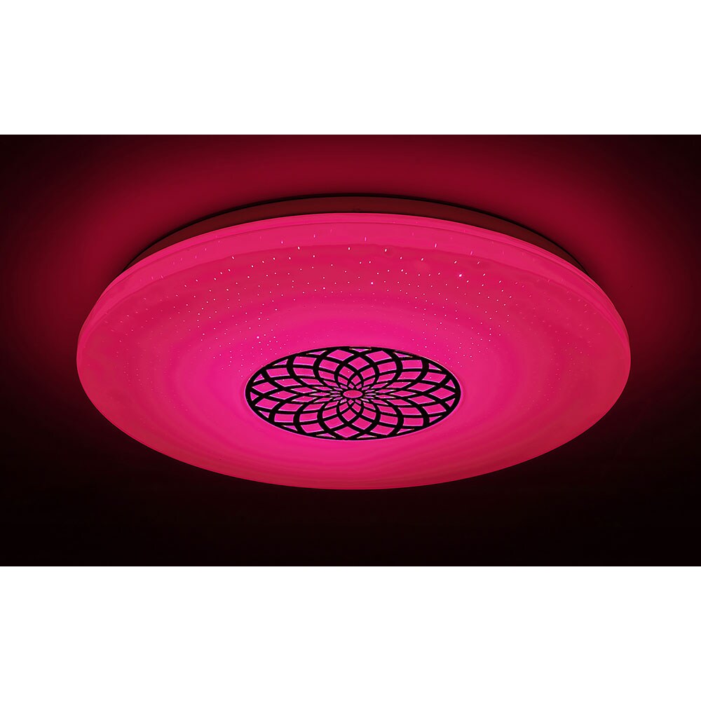 Plafoniera RABALUX Ophelia,  24W, LED, IP20, Argintiu