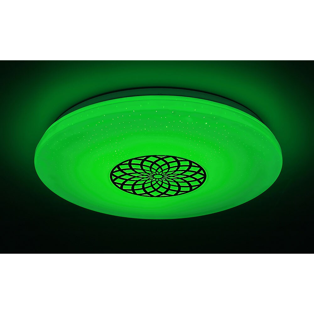 Plafoniera RABALUX Ophelia,  24W, LED, IP20, Argintiu