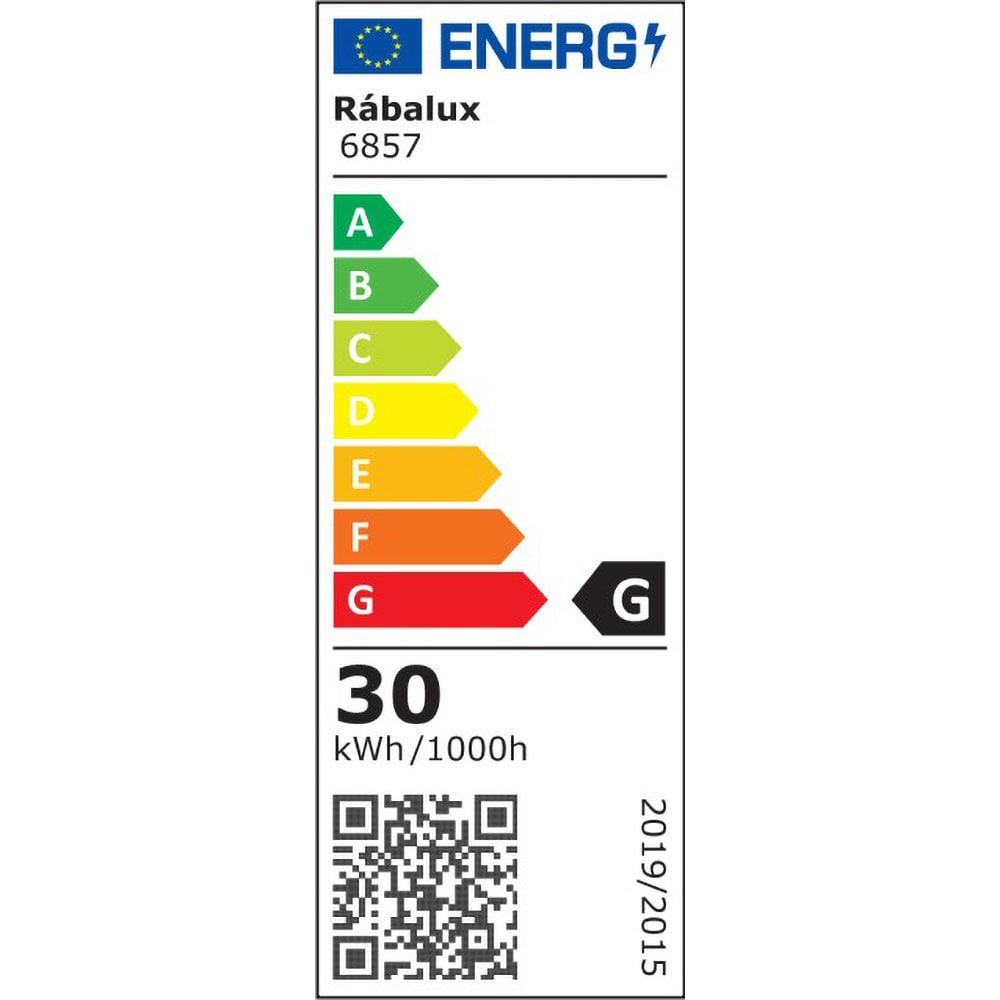 Plafoniera RABALUX Dalfon, 30W, LED, IP20, Gri