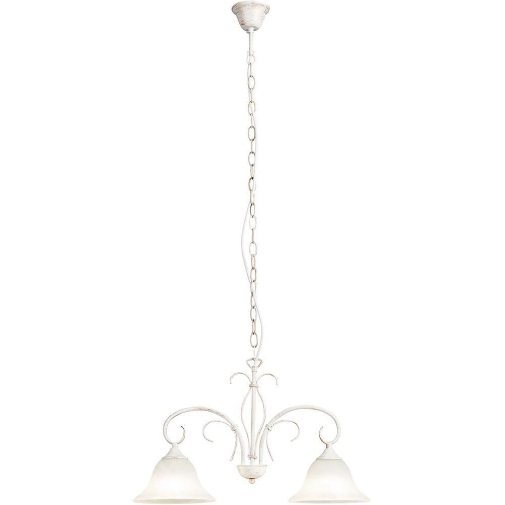 Pendul RABALUX Katherine 2, 60W, E27, Alb