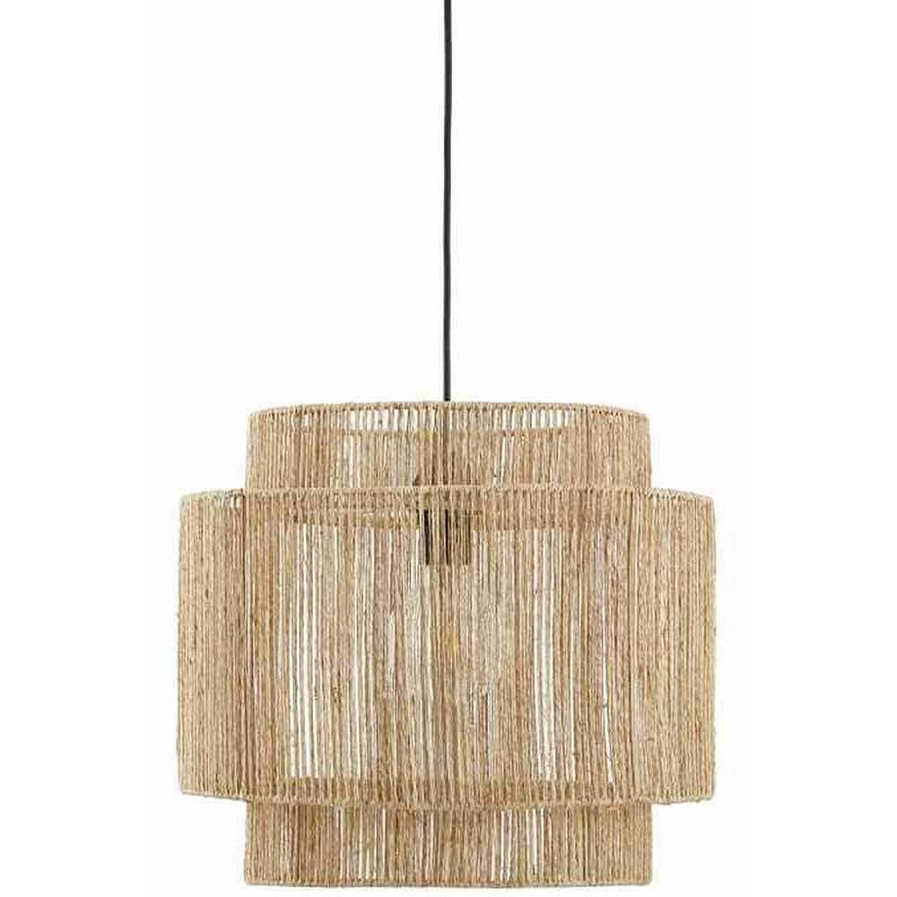 Pendul SQUID LIGHTING Ip sarim Natural 2, 60W, E27, bej