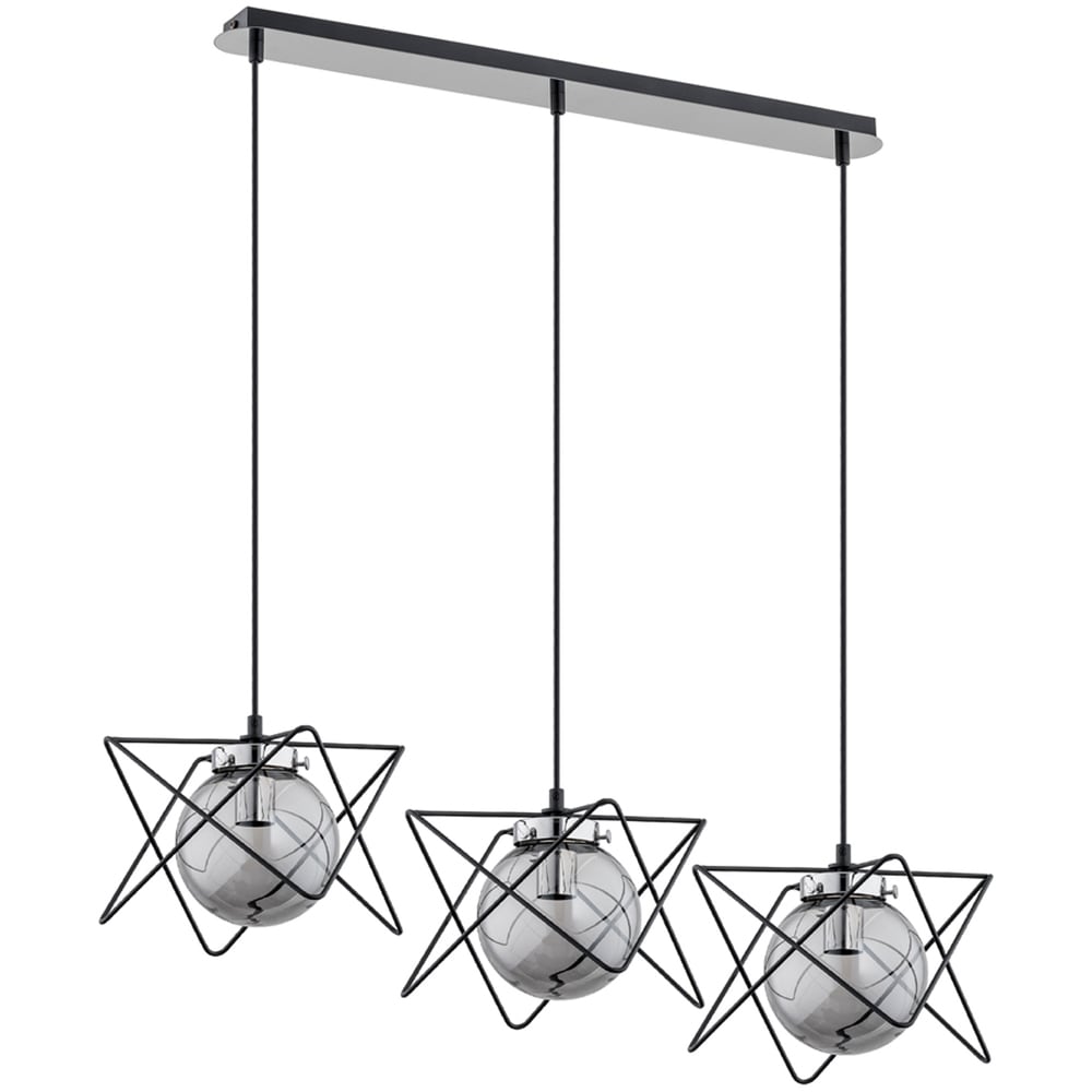 Lustra ADVITI AD-LD-6213GGE14S, 40W, E14, argintiu