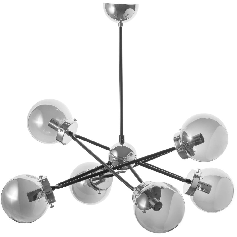 Lustra ADVITI AD-LD-6215GGE14S, 40W, E14, argintiu