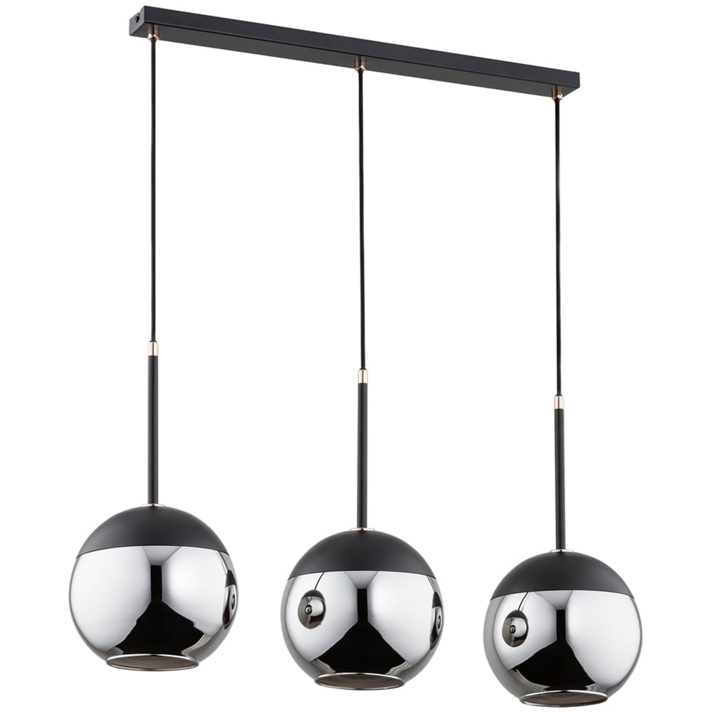 Lustra ADVITI AD-LD-6217BE27S, 60W, E27, negru