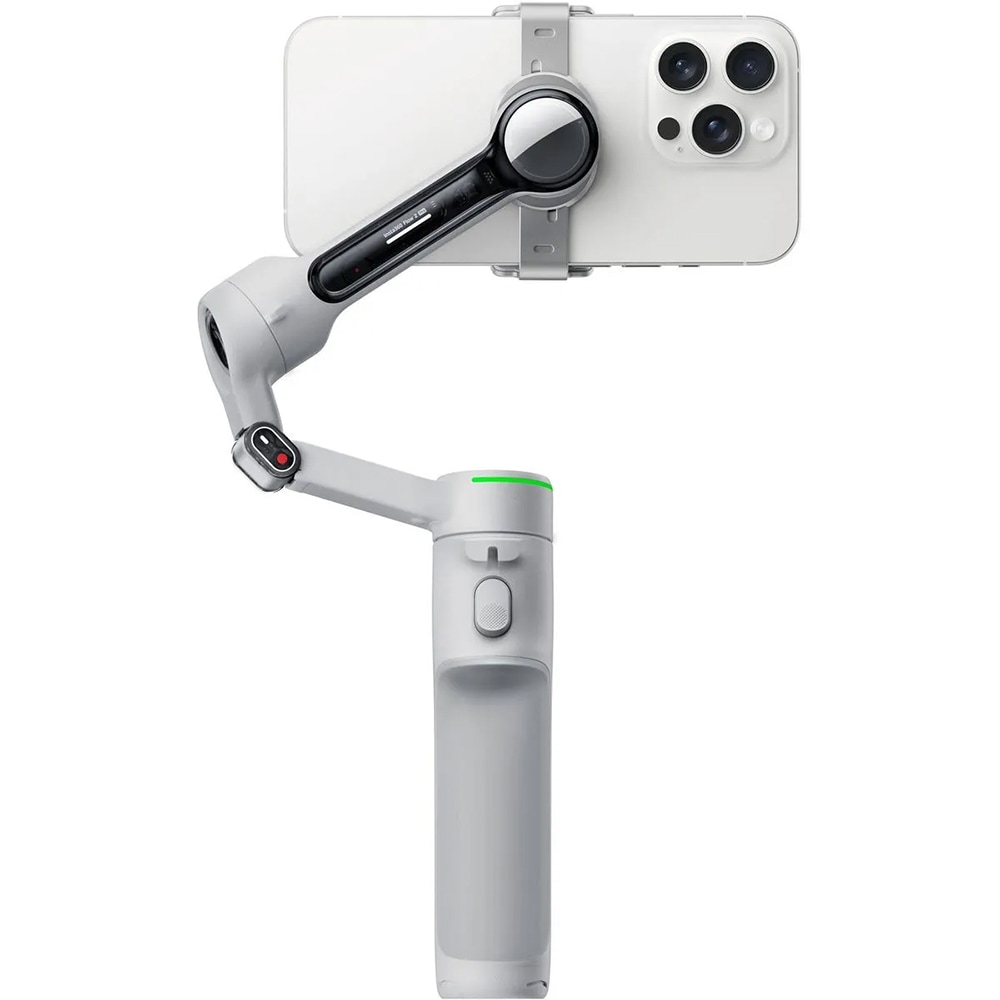 Stabilizator imagine Gimbal INSTA360 Flow 2 Pro AI Tracker, Bluetooth, 3 axe, 1100 mAh, gri