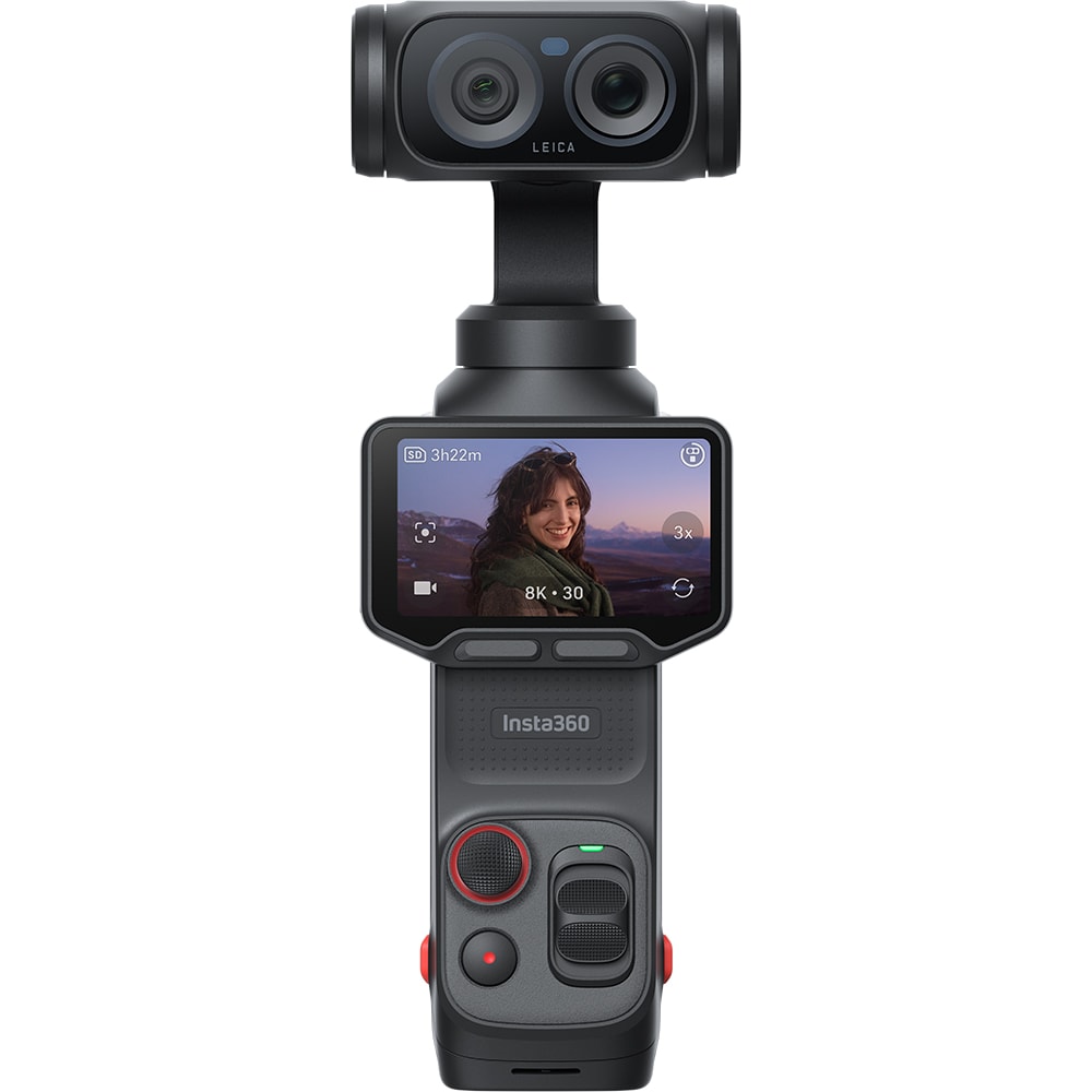 Camera video sport INSTA360 Luna Ultra Standard Bundle, 8K, Wi-Fi, Bluetooth, negru