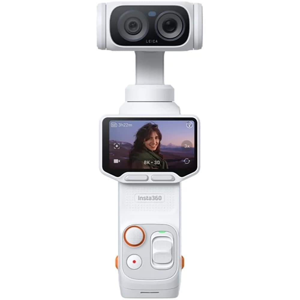 Camera video sport INSTA360 Luna Ultra Standard Bundle, 8K, Wi-Fi, Bluetooth, alb
