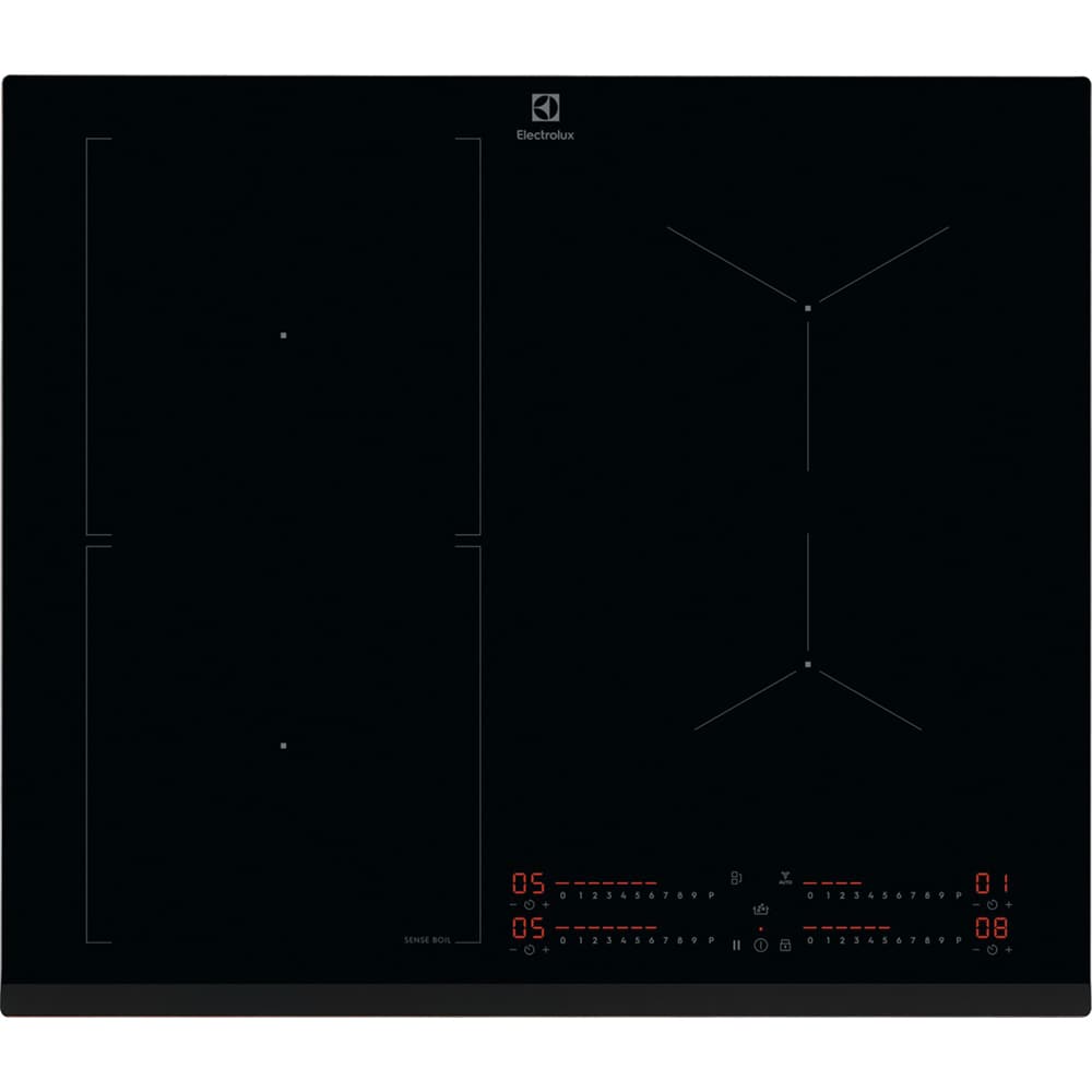 Plita incorporabila ELECTROLUX CIS62450, Inductie, 4 arzatoare, Touch control, negru