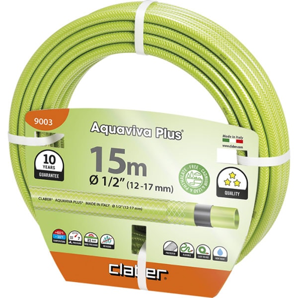 Furtun CLABER Aquaviva PLus 1/2", 15m