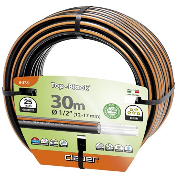 Furtun CLABER Top Black 1/2", 30m