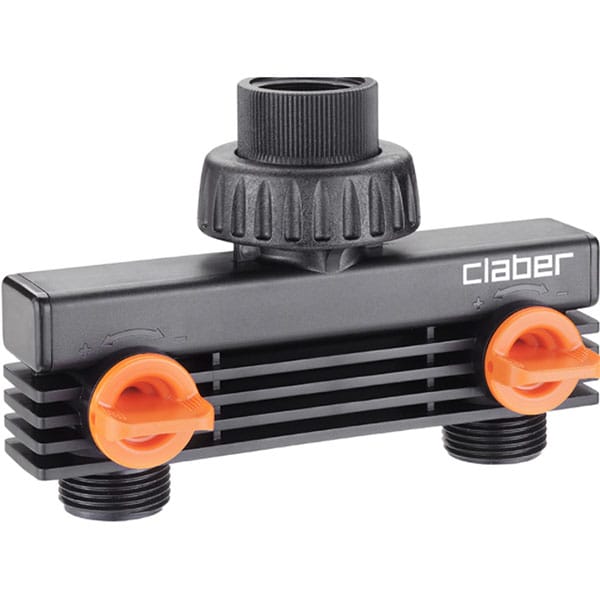 Distribuitor dublu sens pentru programator irigatii CLABER 915890000, 3/4" (20-27 mm)