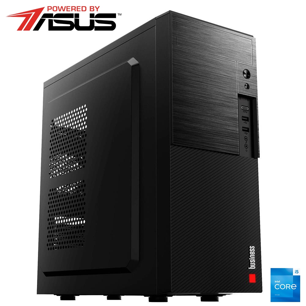 Sistem Desktop PC MYRIA Manager V52W Powered by Asus, Intel i5-13400 pana la 4.6GHz, 16GB, SSD 1TB, Intel UHD Graphics 730, Windows 11 Home