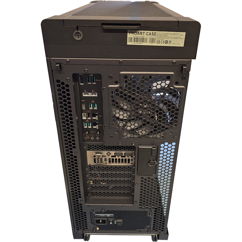 Sistem Desktop MYRIA Creator V4 Powered by ASUS, Intel Core Ultra 7 270k Plus pana la 5.5GHz, 32GB, SSD 1TB, NVIDIA GeForce RTX 5080 16GB, Ubuntu