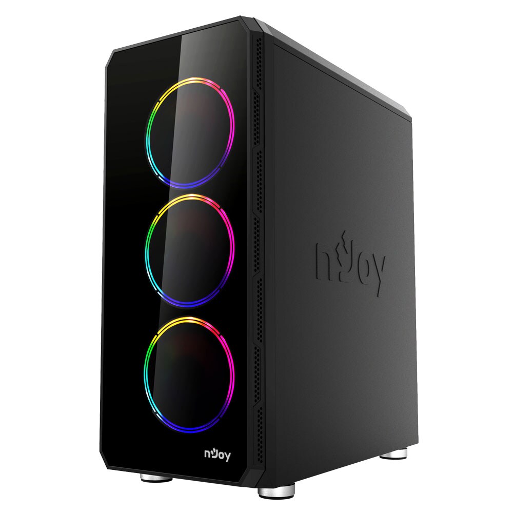 Sistem Desktop Gaming MYRIA Style V61 Powered by Asus, AMD Ryzen 5-3600 pana la 4.2GHz, 16GB, SSD 240GB, NVIDIA GeForce GTX 1650 4GB, Ubuntu