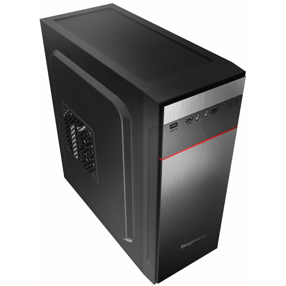Sistem Desktop Gaming MYRIA Style V83 Powered by ASUS, AMD Ryzen 3 3200G pana la 4GHz, 8GB, 2TB + SSD 512GB, AMD Radeon Vega 8 Graphics, Ubuntu
