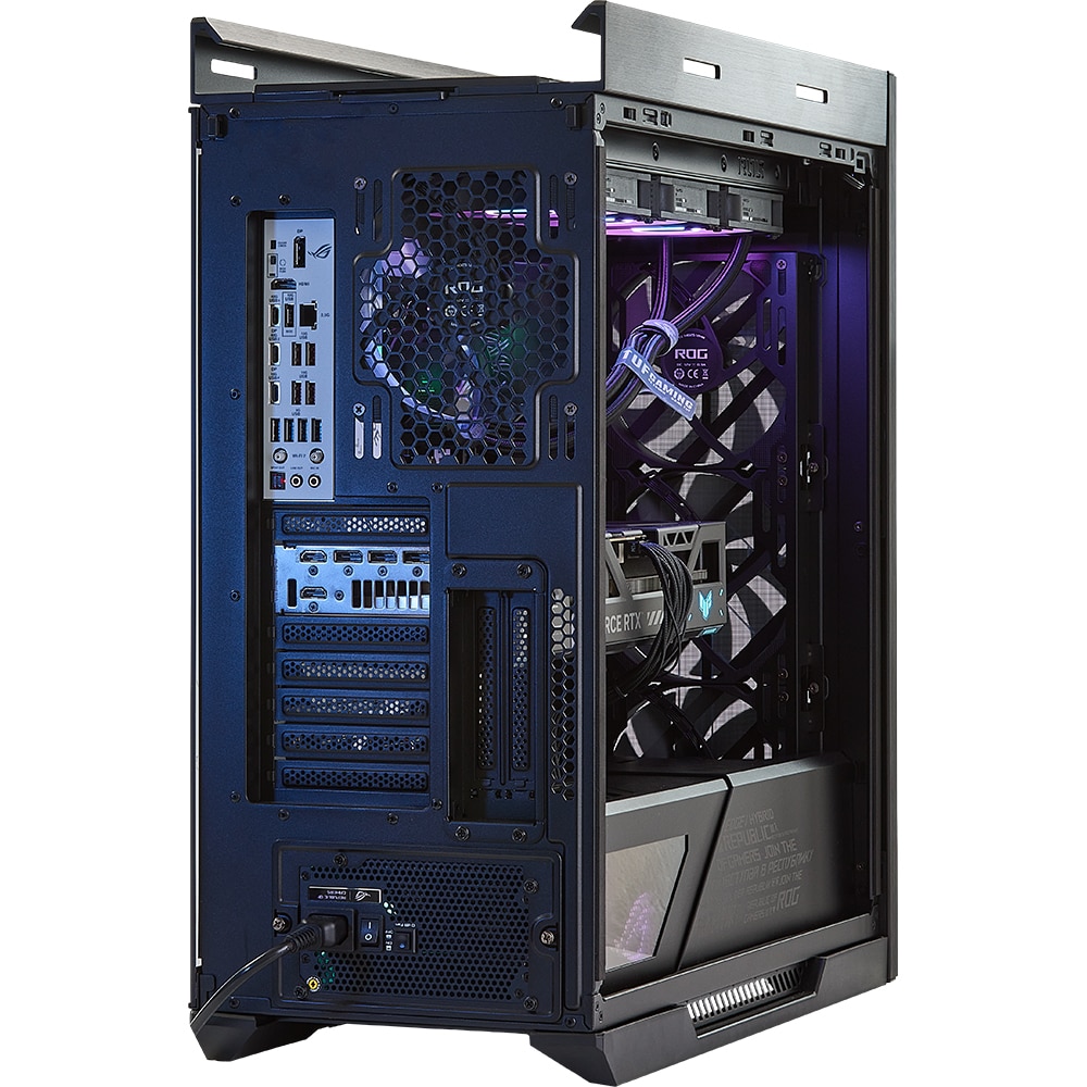 Sistem Desktop Gaming MYRIA Style V93W Powered by ASUS, AMD Ryzen 9 9950X pana la 5.7GHz, 64GB, SSD 2TB, NVIDIA GeForce RTX 5090 32GB, Windows 11 Home