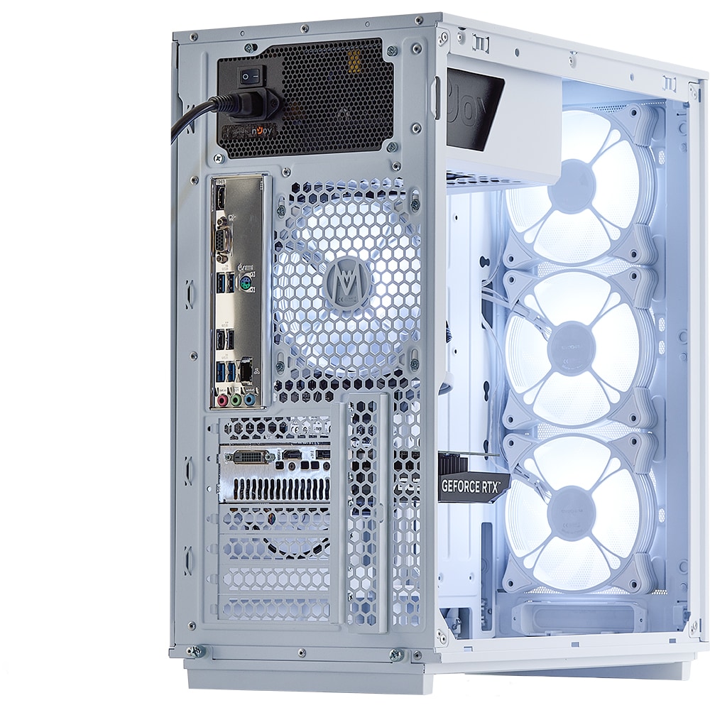 Sistem Desktop PC MYRIA STYLE V94 Powered by ASUS, AMD Ryzen 5 7600 pana la 5.1GHz, 16GB, SSD 1TB, NVIDIA GeForce RTX 3050 6GB, Ubuntu