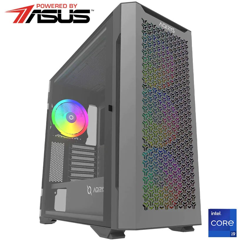 Sistem Desktop PC MYRIA Vision 102W Powered by ASUS, Intel I9-11900 5.2GHz, 32GB, 1TB + SSD 480GB, NVIDIA GeForce RTX 4080 16GB, Windows 11 Home