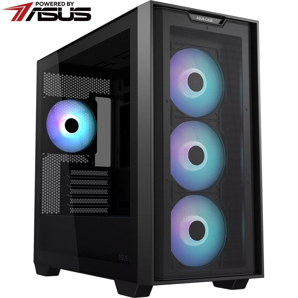 Sistem Desktop PC MYRIA DIGITAL V43 Powered by ASUS, Intel Core I5-14400F pana la 4.7GHz, 32GB, SSD 1TB, NVIDIA GeForce RTX 4060 8GB, Ubuntu