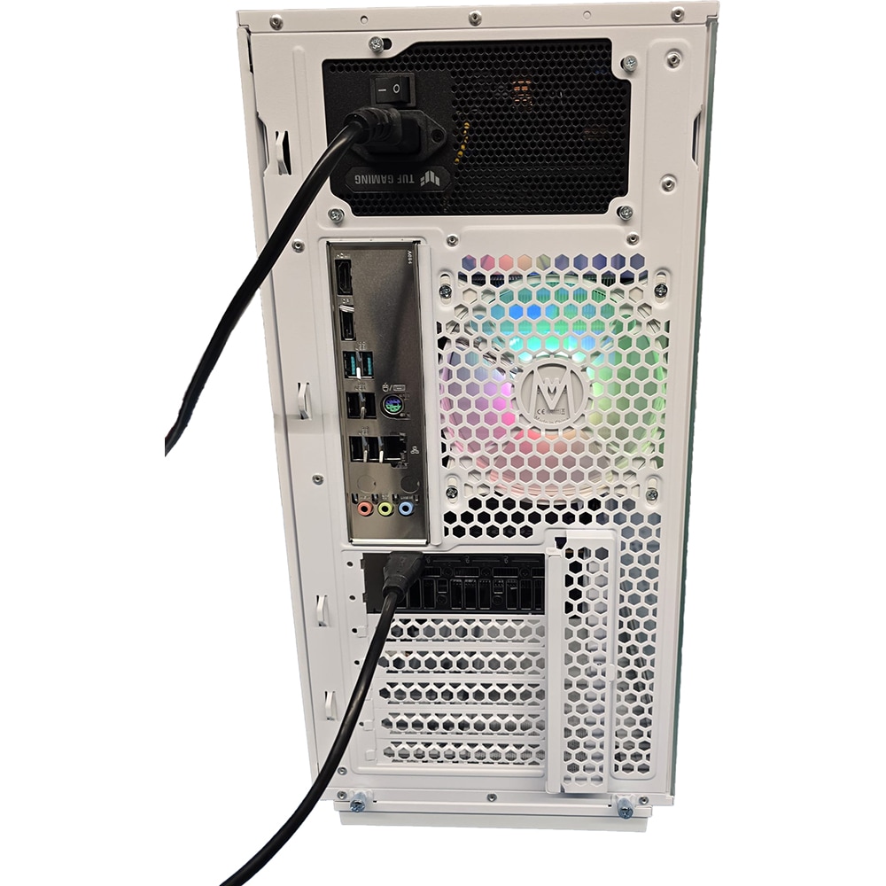 Sistem Desktop Gaming MYRIA Vision V121 Powered by ASUS, Intel Core Ultra 5 225F pana la 4.9GHz, 16GB DDR5, SSD 1TB, NVIDIA GeForce RTX 5060 8GB, Ubuntu