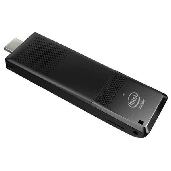 Sistem Desktop PC INTEL Compute Stick STK1AW32SC, Intel Atom x5-Z8300 pana la 1.84GHz, 2GB, eMMC 32GB, Intel HD Graphics, Windows 10