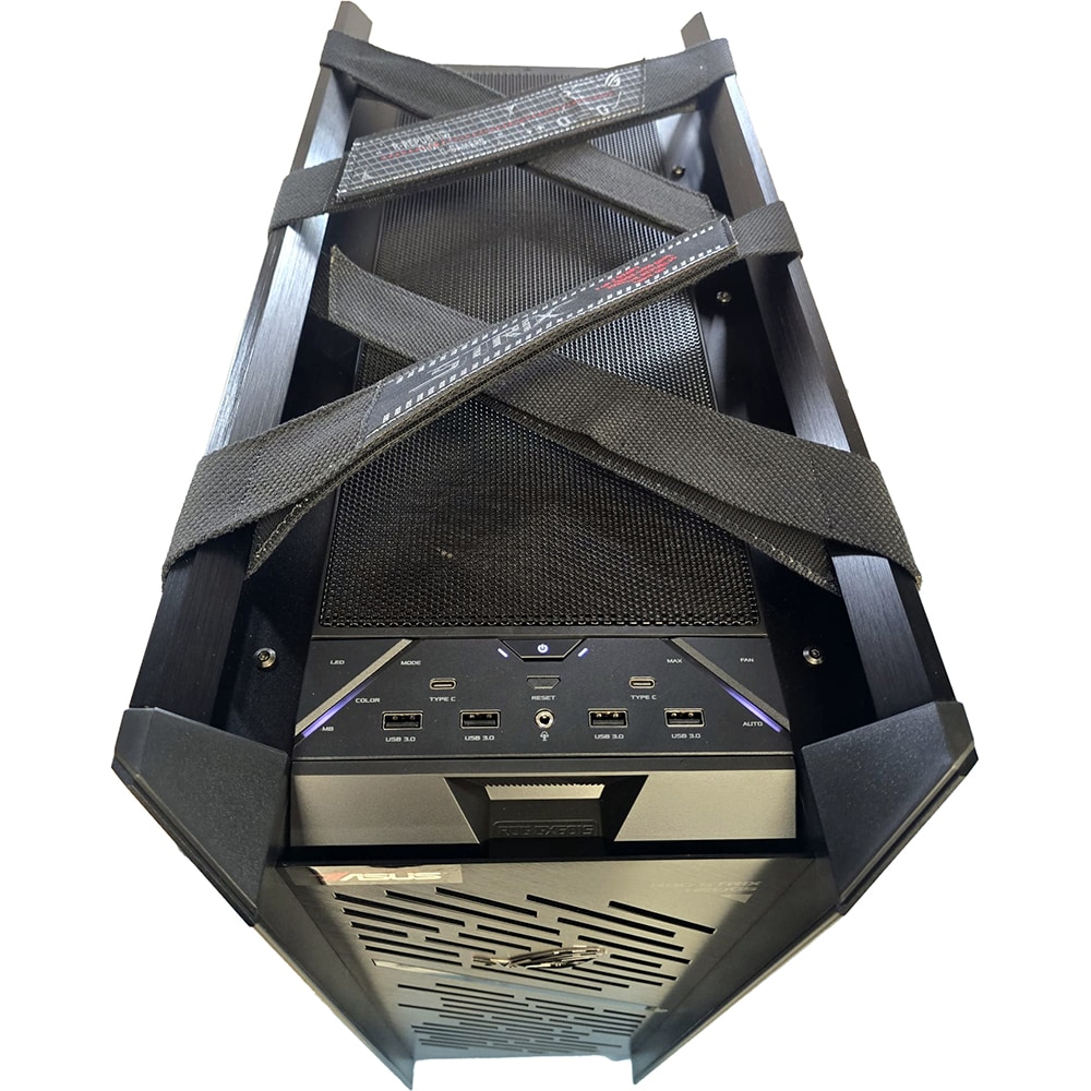 Sistem Desktop Gaming MYRIA Style V101W Powered by ASUS, AMD Ryzen 9 9950X3D pana la 5.7GHz, 32GB, SSD 2TB, NVIDIA GeForce RTX 5090 32GB, Windows 11 Pro
