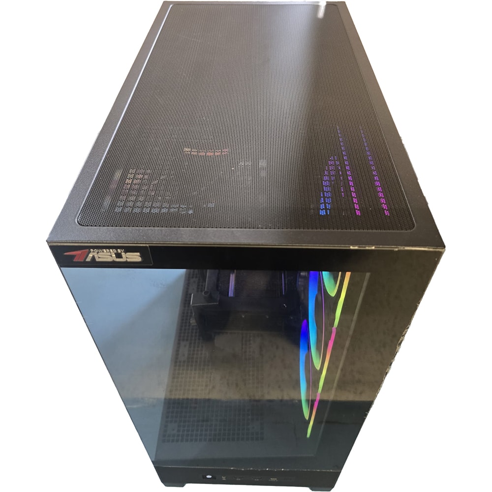 Sistem Desktop PC MYRIA STYLE V103W Powered by ASUS, AMD Ryzen 7 7800X3D pana la 5.0GHz, 32GB, SSD 1TB, NVIDIA GeForce RTX 5070Ti 16GB, Windows 11 Pro