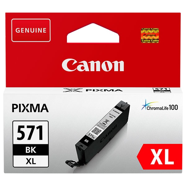 Cartus original CANON CLI-571BK XL, negru