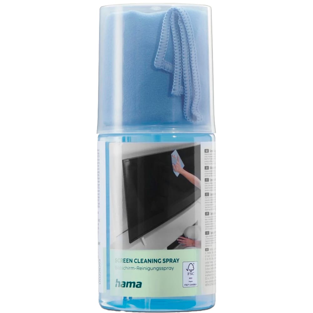 Solutie de curatare HAMA 221093, 200ml, laveta inclusa