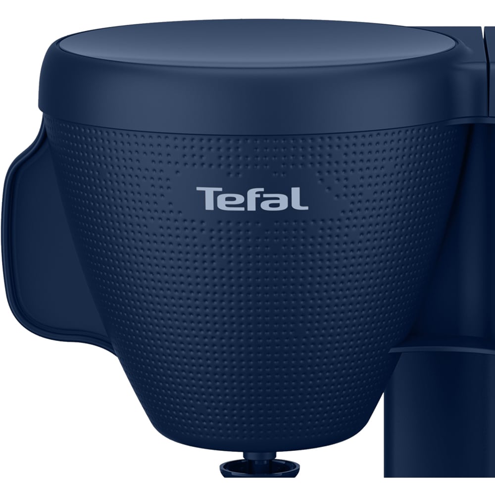 Cafetiera TEFAL Morning CM2M1410, 1.25l, 1000W, 15 cesti, albastru
