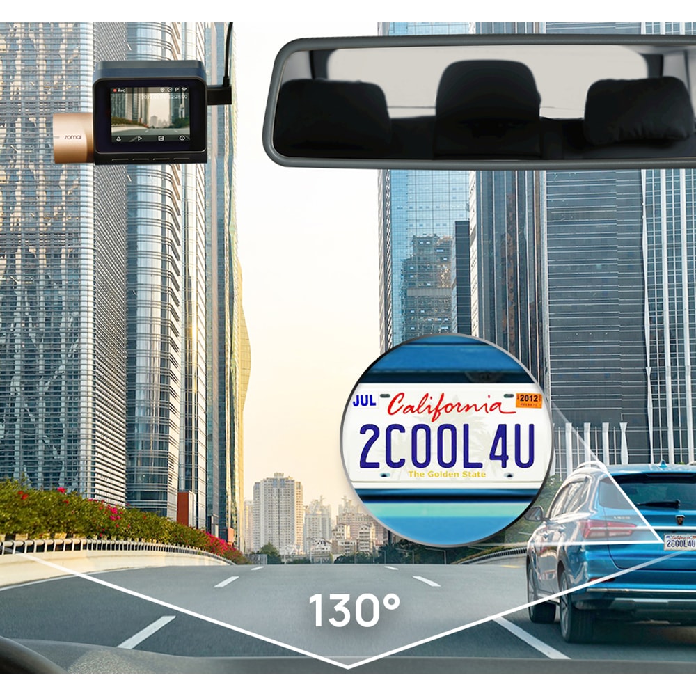 Camera auto DVR 70MAI Lite 2, 2", Wi-Fi, Full HD