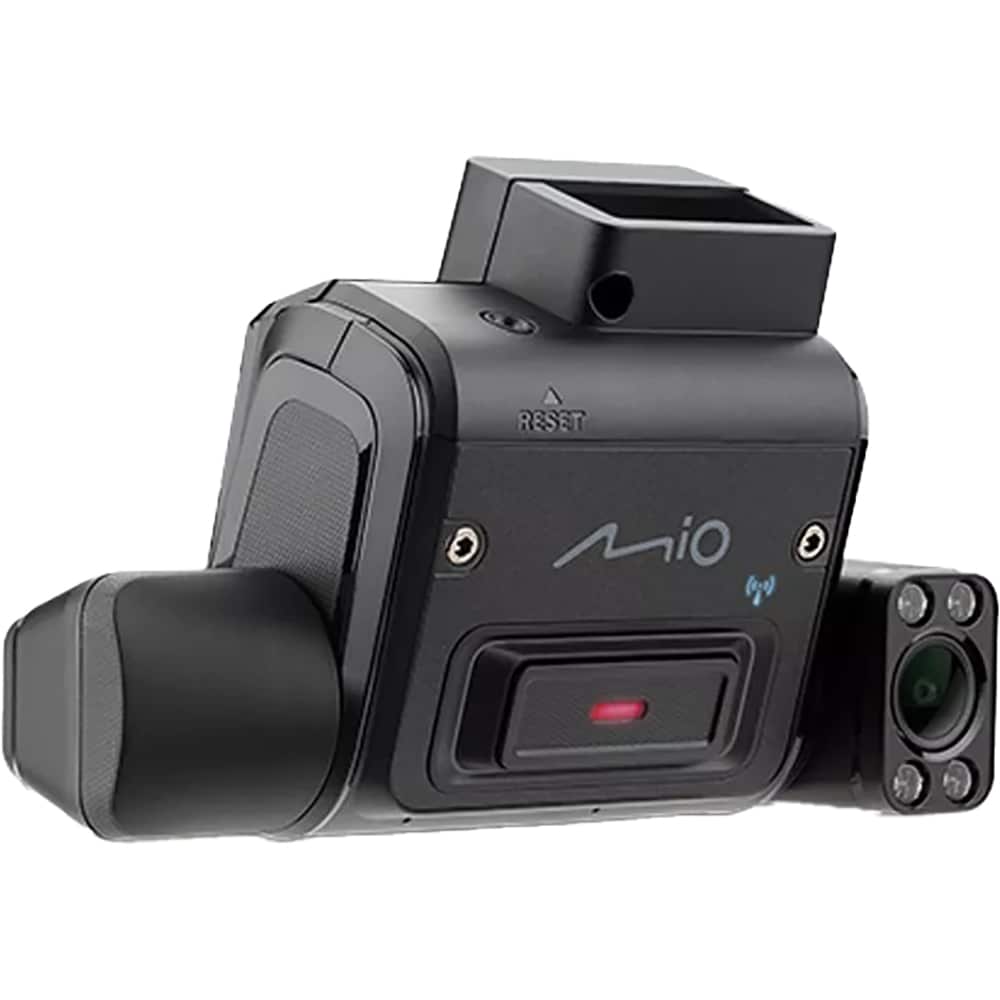 Camera auto tripla DVR MIO MiVue MiSentry 12T, GPS, Full HD, G-Senzor, negru