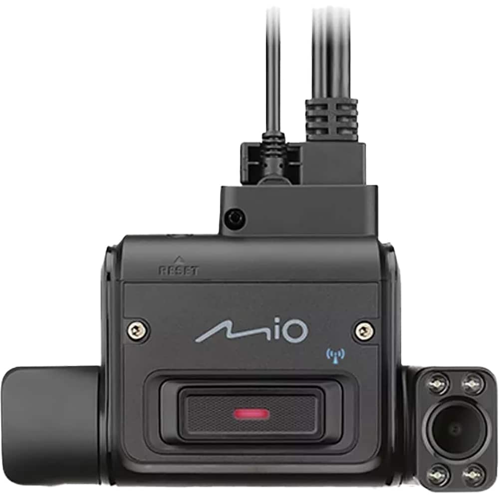 Camera auto tripla DVR MIO MiVue MiSentry 12T, GPS, Full HD, G-Senzor, negru