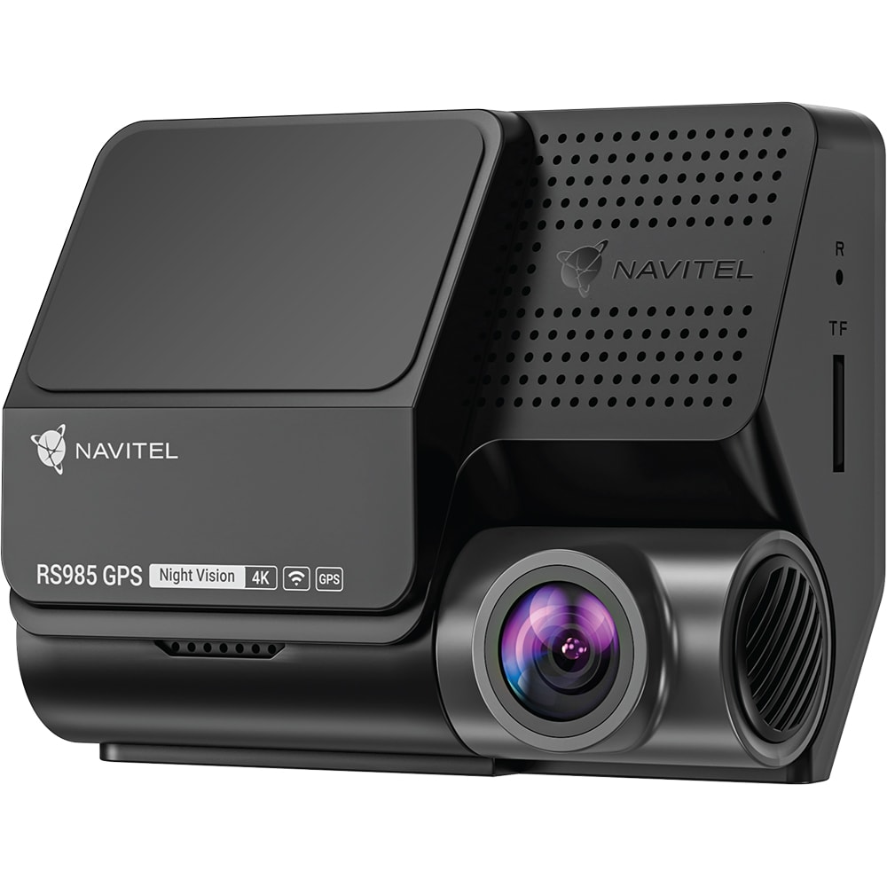Camera auto duala DVR NAVITEL RS985, 3", 4K, GPS, G-Senzor