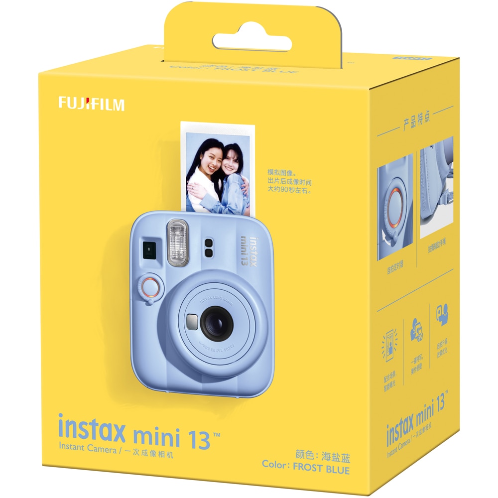 Aparat foto instant FUJIFILM Instax Mini 13, Frost Blue