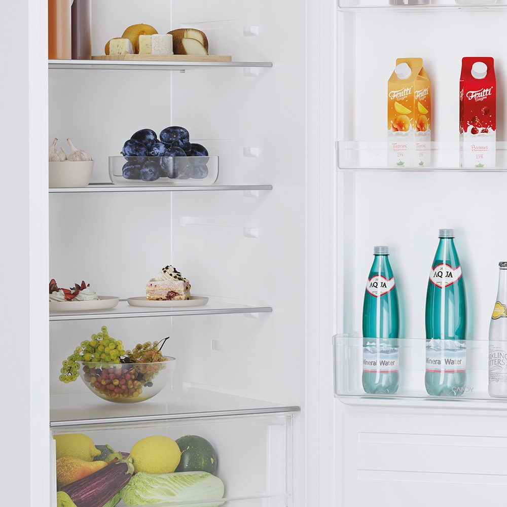 Frigider incorporabil cu o usa CANDY CMS518EW, 316 l, H 176.9 cm, Clasa E